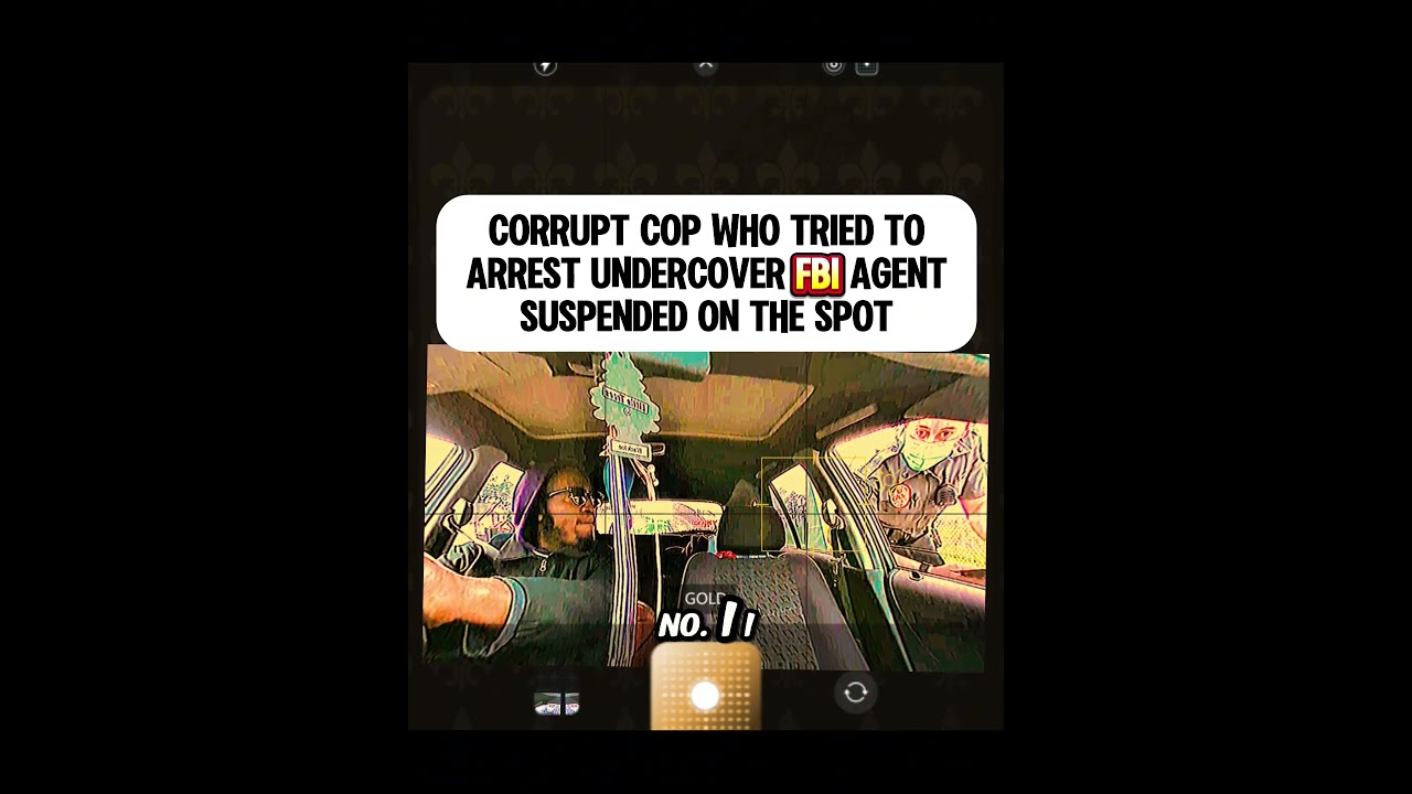 Corrupt Cop Who Tried to Arrest Undercover Fbi Agent Suspended on the ...
