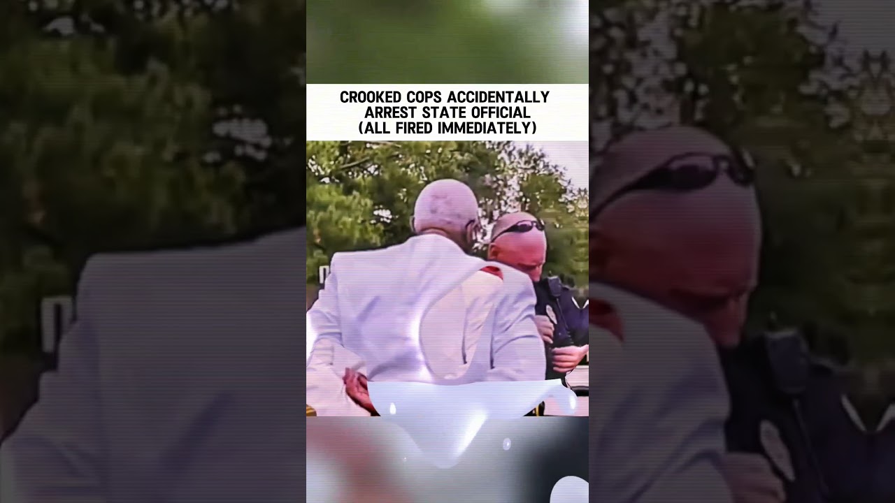 CROOKED COPS ACCIDENTALLY ARREST STATE OFFICIAL - Crooked Judges