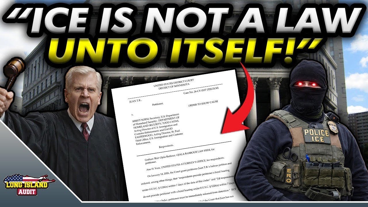 Judge Says ICE Has Violated 96 Court Orders In A MONTH! No One Is Above ...