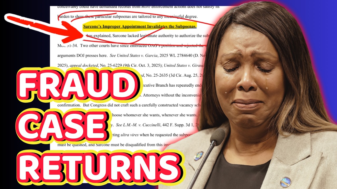 🚨”She’s Going DOWN” Letitia James PANICS on DOJ’s MAJOR MOVES to