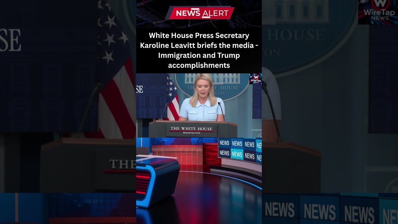 White House Press Secretary Karoline Leavitt briefs the media ...