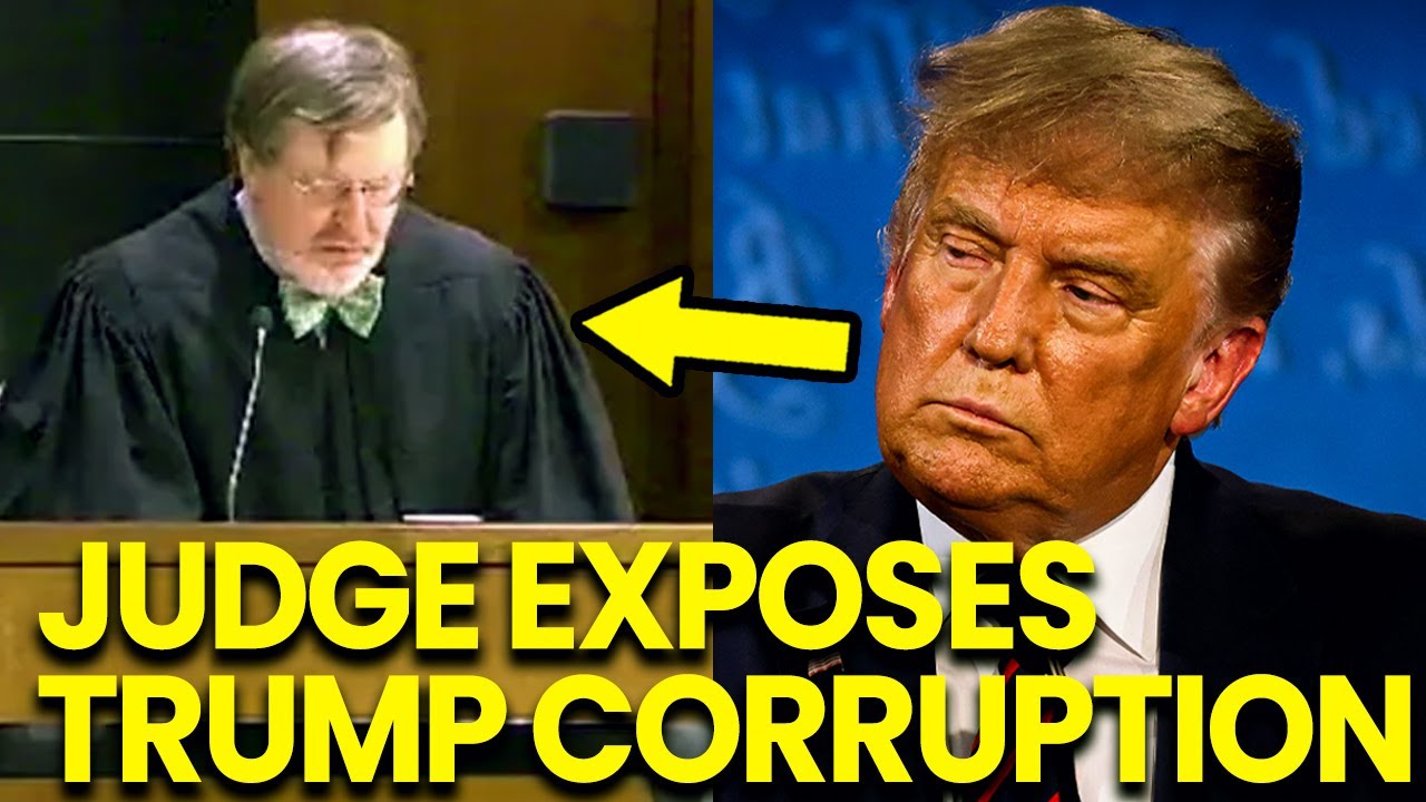 Trump CAUGHT RED HANDED as Judge EXPOSES Corruption Files - Crooked Judges