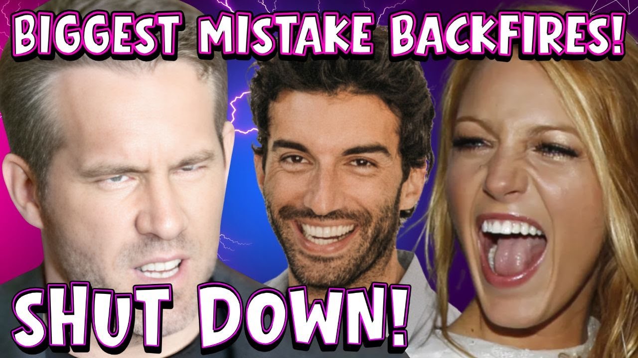 Blake Lively & Ryan Reynolds’ BIGGEST MISTAKE EXPOSED in COURT As JUDGE ...
