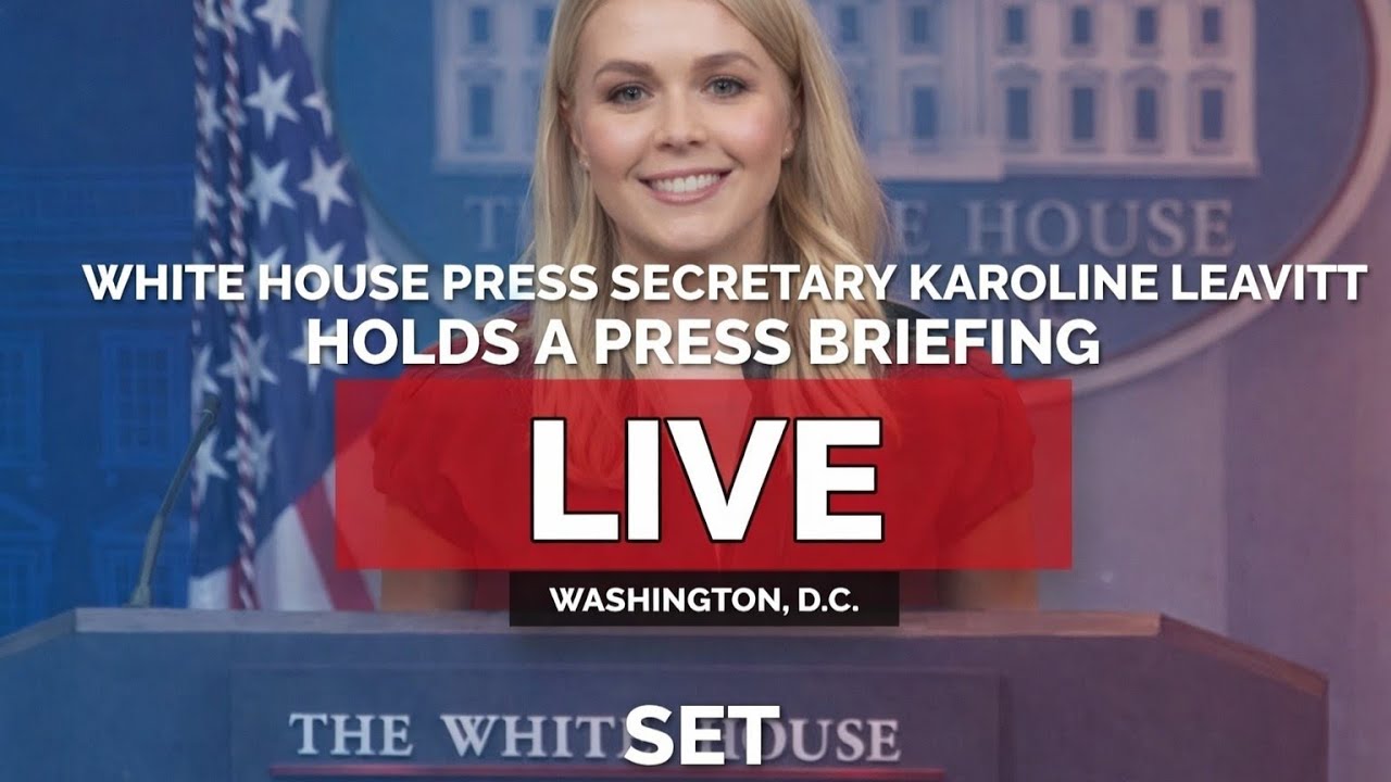 LIVE: Press Secretary Karoline Leavitt Briefs Members of the Media, Jan ...