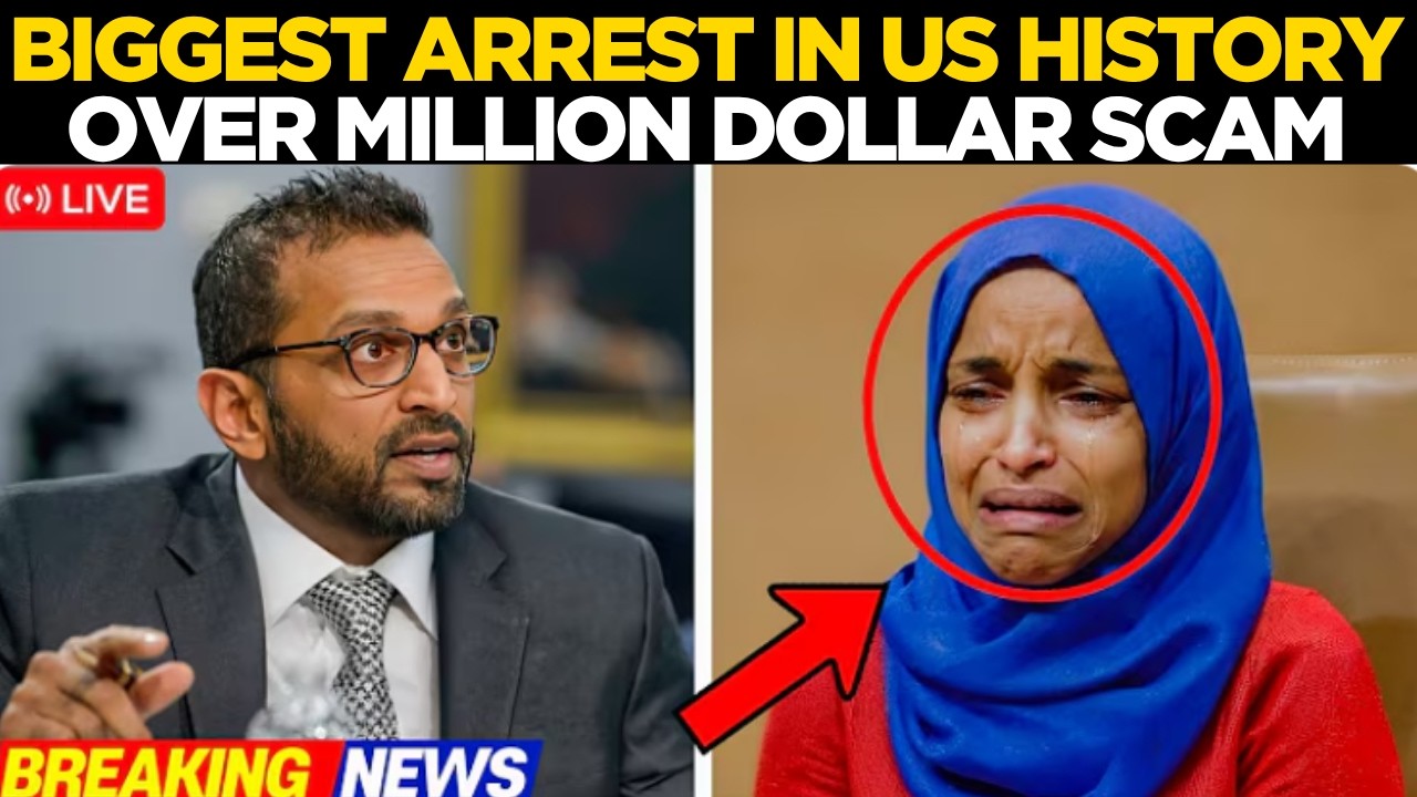 US News LIVE: Ilhan Omar PANICS Over BOMBSHELL Fraud Scandal As Kash ...